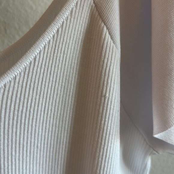 Halogen Flutter Sleeve Ribbed Sweater - Picture 5 of 8